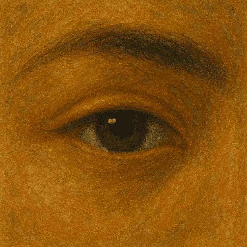 Yağlıboya göz illüstrasyonu 5/12