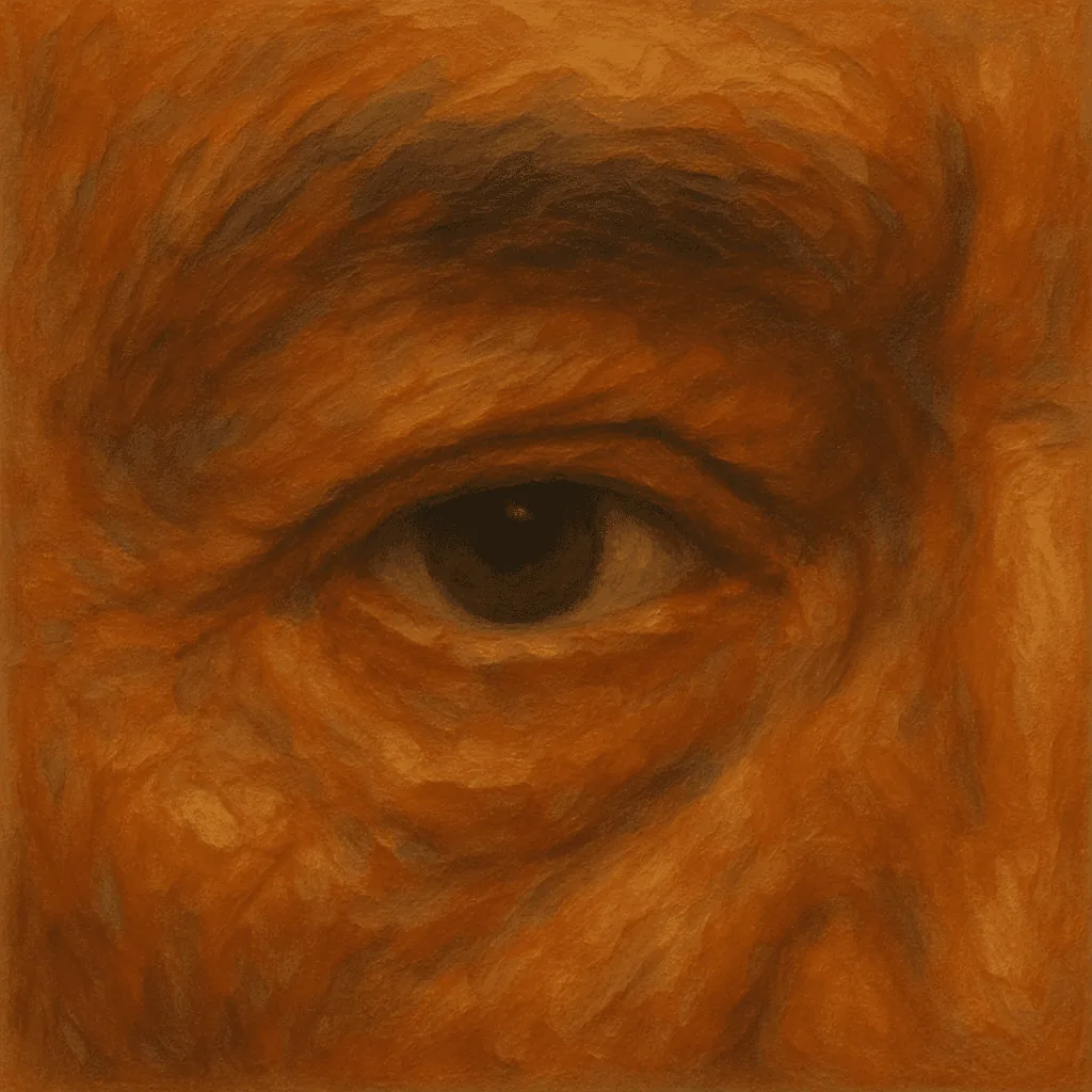 Yağlıboya göz illüstrasyonu 9/12